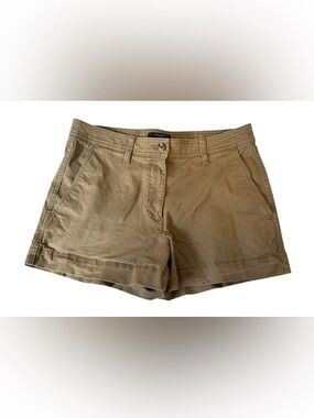 Banana Republic Women's Khaki Cotton Bermuda Shorts NWOT size 10